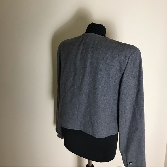Vintage Pendleton Gray Wool Blazer - Picture 4 of 6